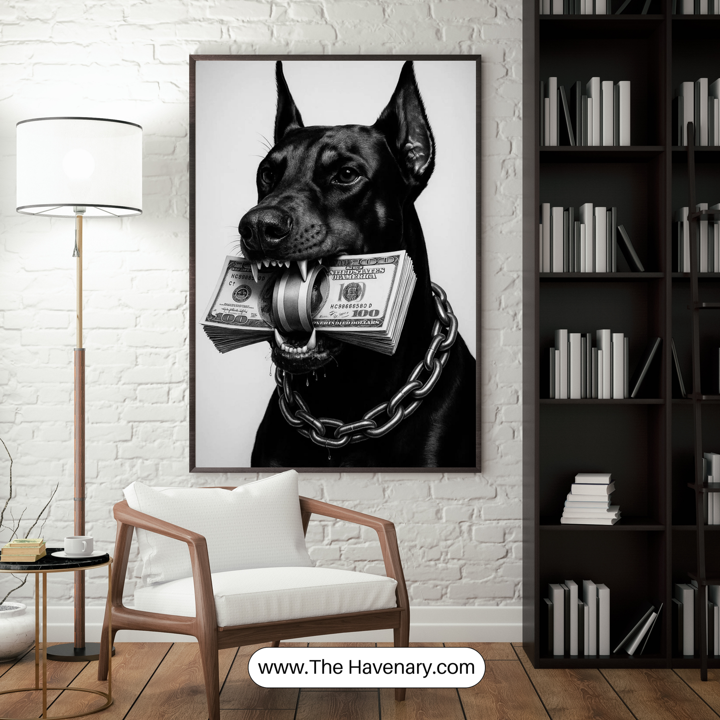The Money Guard” – Royal Luxury Wall Art