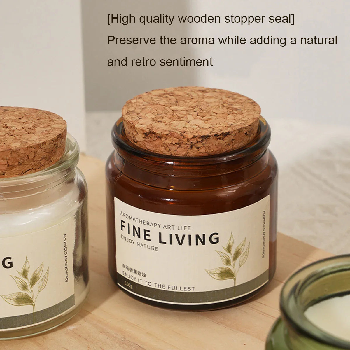Fine Living Aromatherapy Candle