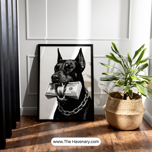 The Money Guard” – Royal Luxury Wall Art