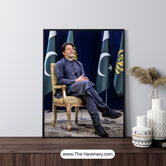 Elegant Wall Art – Pakistani Leader Portrait