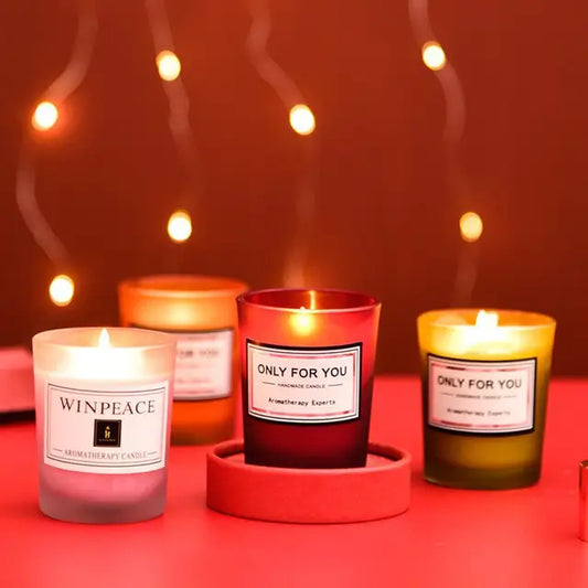 "Only For You" Handmade Aromatherapy Candles – Set the Mood in Style
